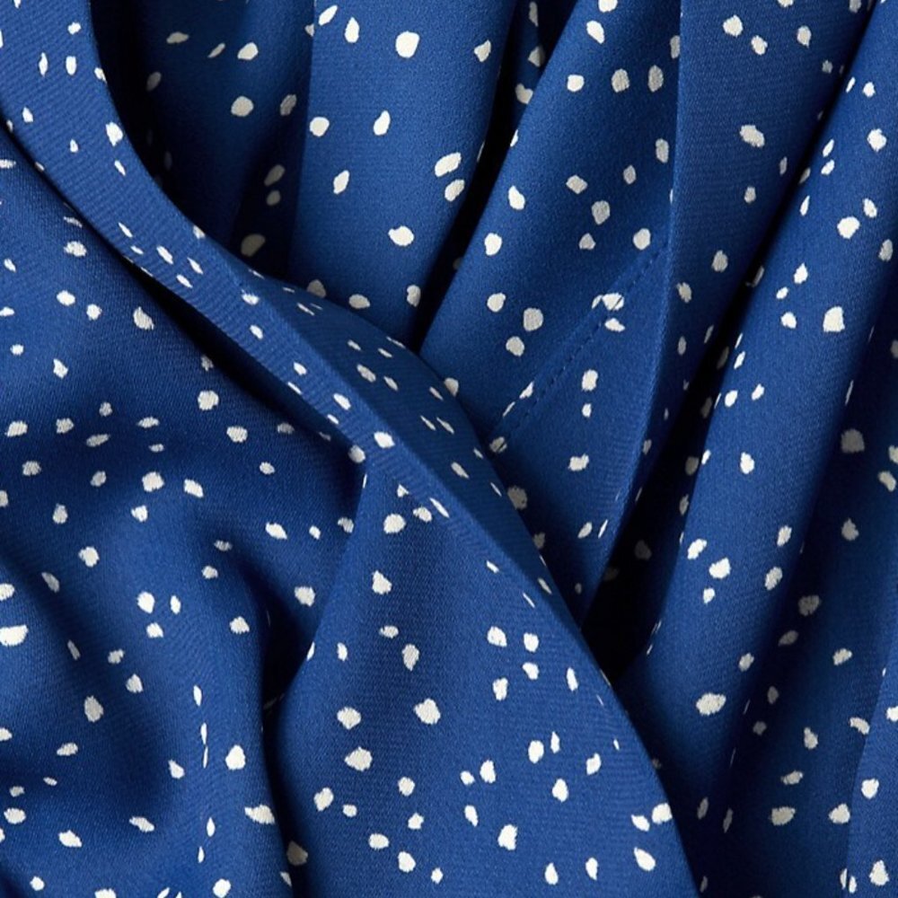 Equipment Fanetta Speckled Dot Wrap Dress - Picture 5 of 5